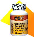 CAT`S CLAW EXTRACT AND SHARK CARTILAGE
